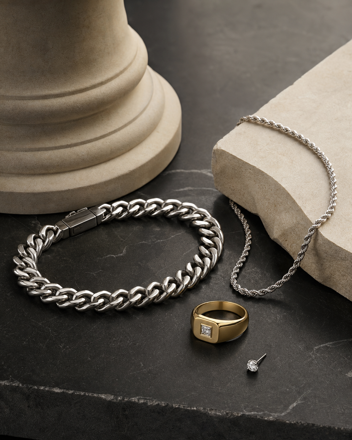 Men’s Diamond Jewelry