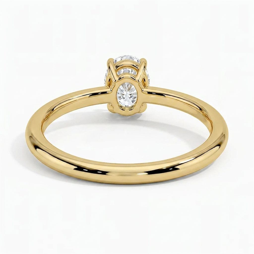 The Aurelia Oval Lab-Grown Diamond Ring
