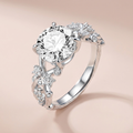 Blossom 2 CTW Lab-Grown Diamond Floral Engagement Ring