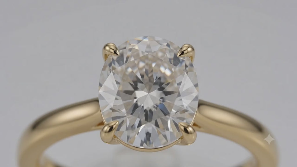 The Aurelia Oval Lab-Grown Diamond Ring